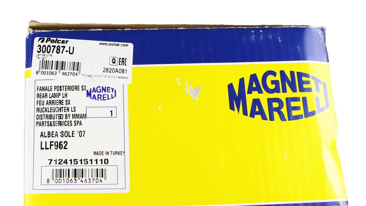 Tail lamp outer left Magneti marelli 712415151110