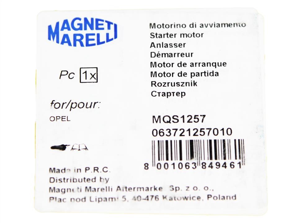Buy Magneti marelli 063721257010 at a low price in United Arab Emirates!