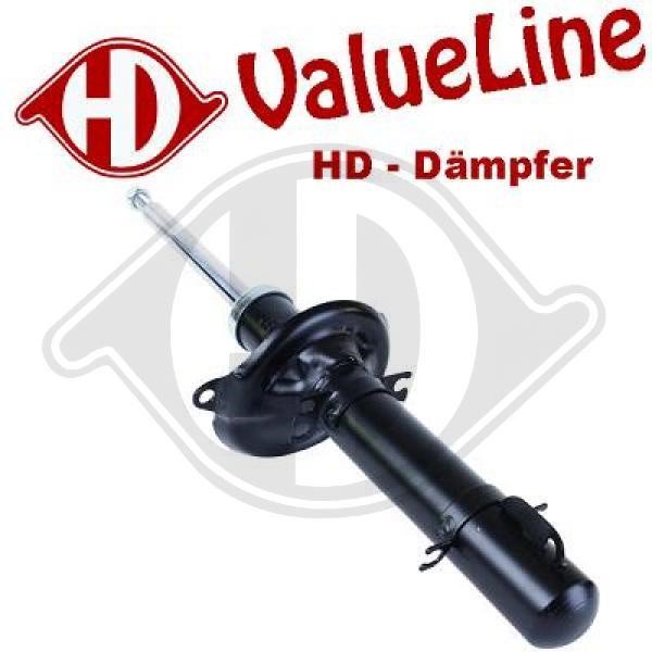 Diederichs 9970126 Front oil and gas suspension shock absorber 9970126