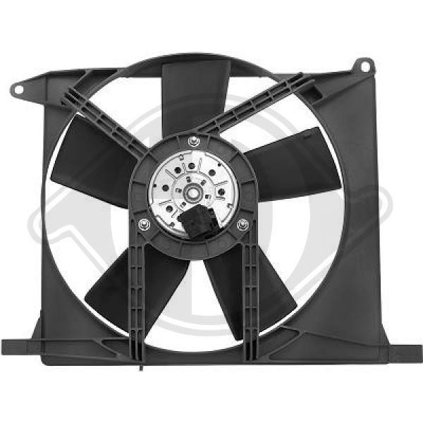 Diederichs DCL1143 Hub, engine cooling fan wheel DCL1143