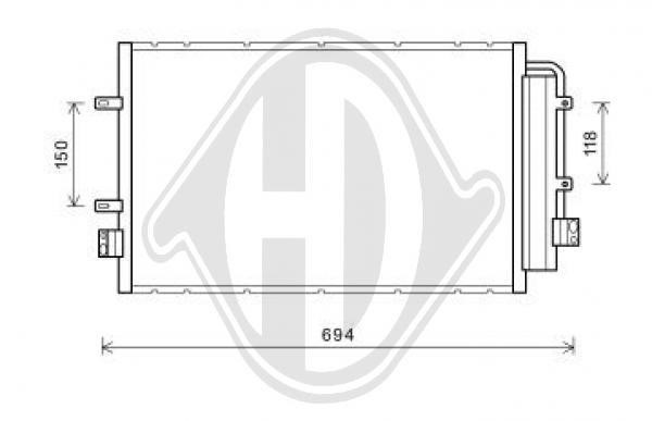 Diederichs DCC1682 Cooler Module DCC1682