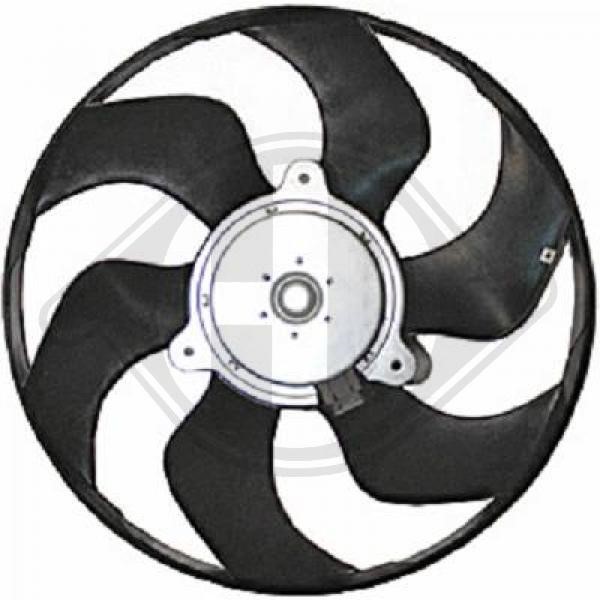 Diederichs DCL1179 Hub, engine cooling fan wheel DCL1179