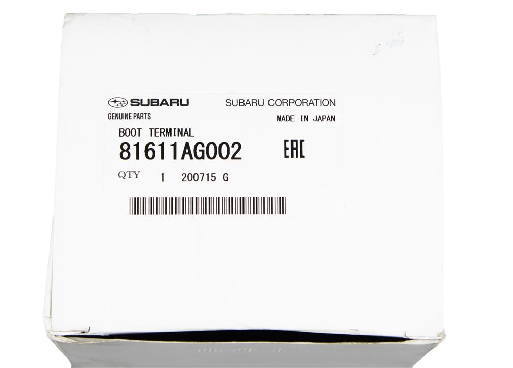Protective Cap, battery post Subaru 81611AG002