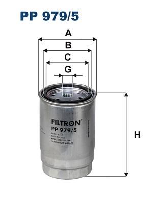 Filtron PP979/5 Fuel filter PP9795