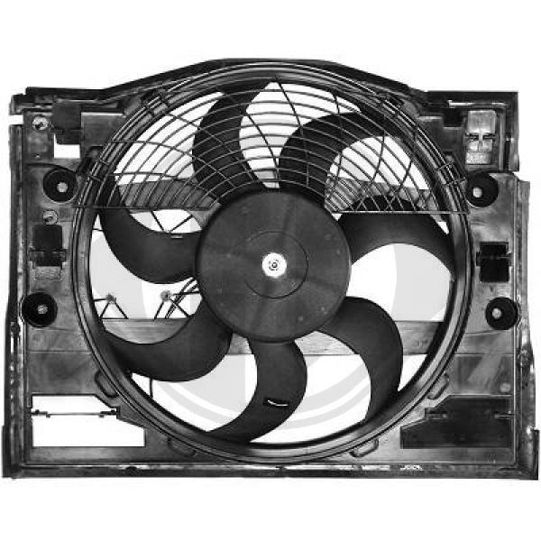 Diederichs DCL1008 Hub, engine cooling fan wheel DCL1008