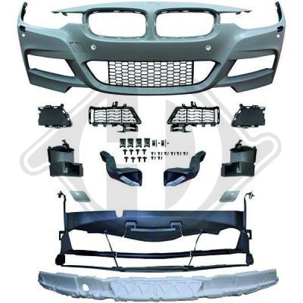 Diederichs 1218350 Front bumper 1218350