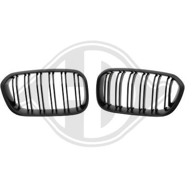 Diederichs 1281740 Radiator grilles left and right, set 1281740