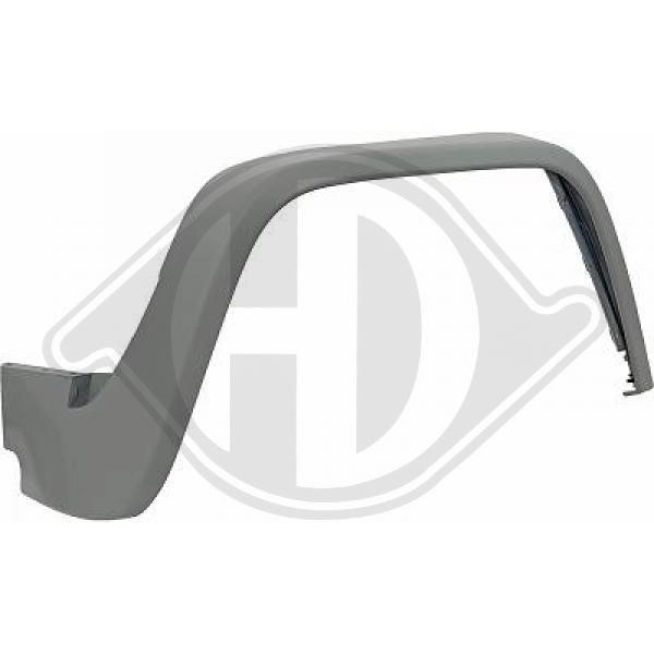 Diederichs 1695062 Wing extension front right 1695062