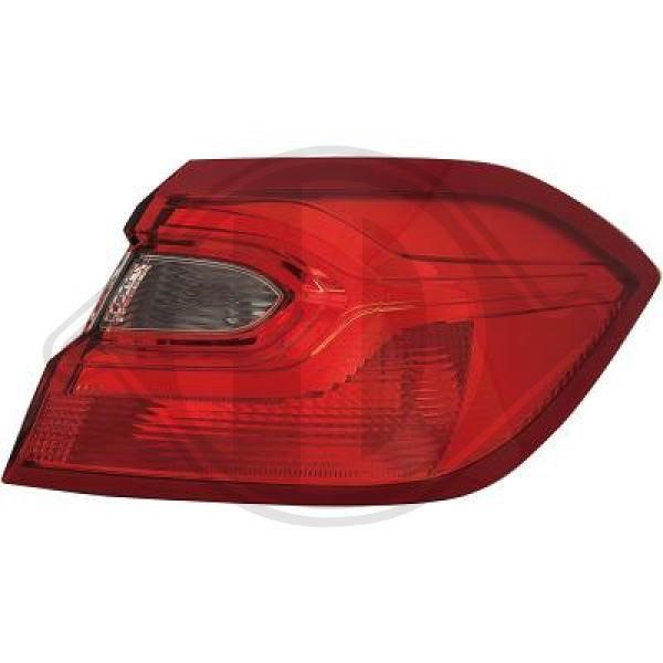 Diederichs 1407090 Tail lamp right 1407090