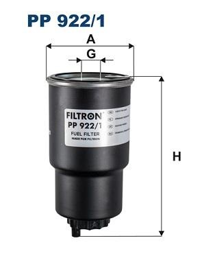 Filtron PP 922/1 Fuel filter PP9221