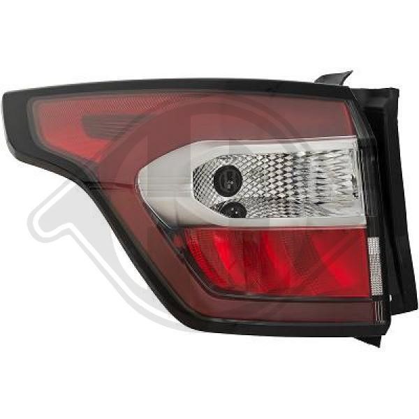 Diederichs 1471291 Tail lamp left 1471291