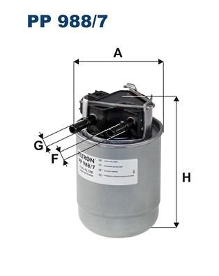 Filtron PP 988/7 Fuel filter PP9887
