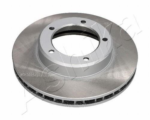 Ashika 60-02-224C Front brake disc ventilated 6002224C