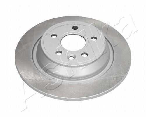 Ashika 61-0L-L09C Rear brake disc, non-ventilated 610LL09C