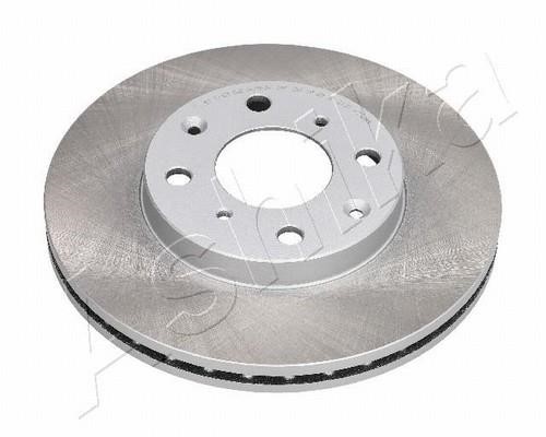Ashika 60-04-491C Front brake disc ventilated 6004491C
