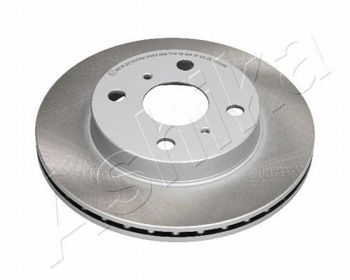 Ashika 60-02-278C Front brake disc ventilated 6002278C
