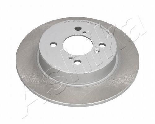 Ashika 61-08-801C Rear brake disc, non-ventilated 6108801C
