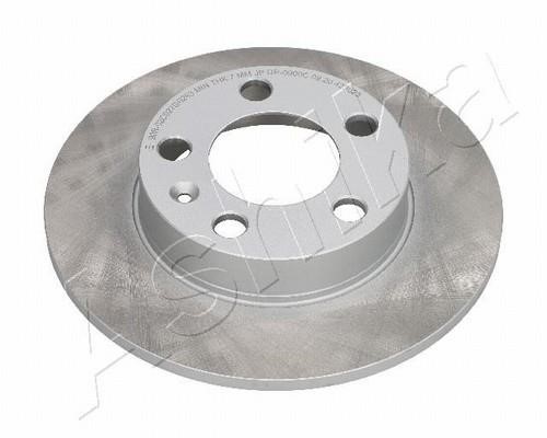 Ashika 61-00-0900C Rear brake disc, non-ventilated 61000900C
