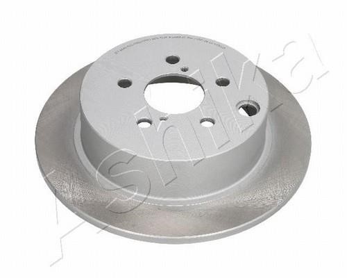 Ashika 61-07-710C Rear brake disc, non-ventilated 6107710C