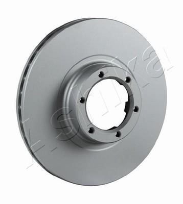 Ashika 60-00-0718 Front brake disc ventilated 60000718