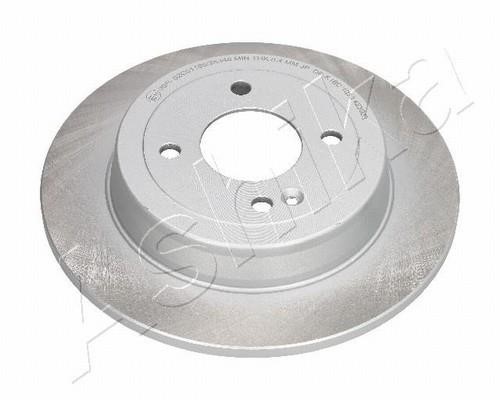 Ashika 61-0K-K18C Rear brake disc, non-ventilated 610KK18C