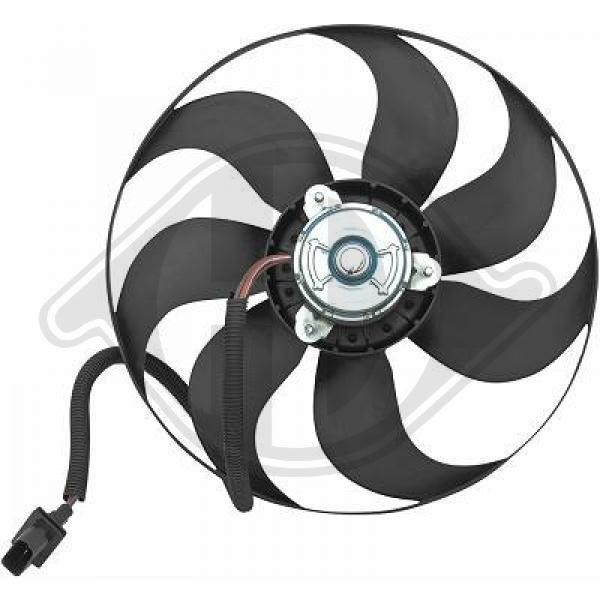 Diederichs DCL1211 Hub, engine cooling fan wheel DCL1211