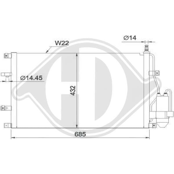 Diederichs DCC1874 Cooler Module DCC1874