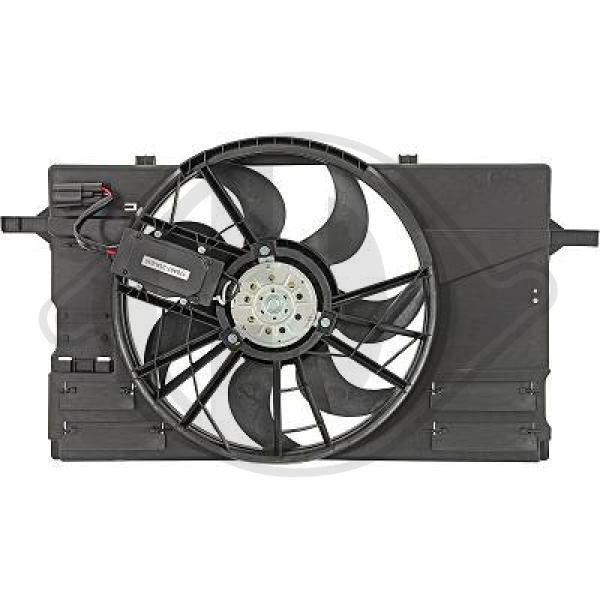 Diederichs DCL1233 Hub, engine cooling fan wheel DCL1233