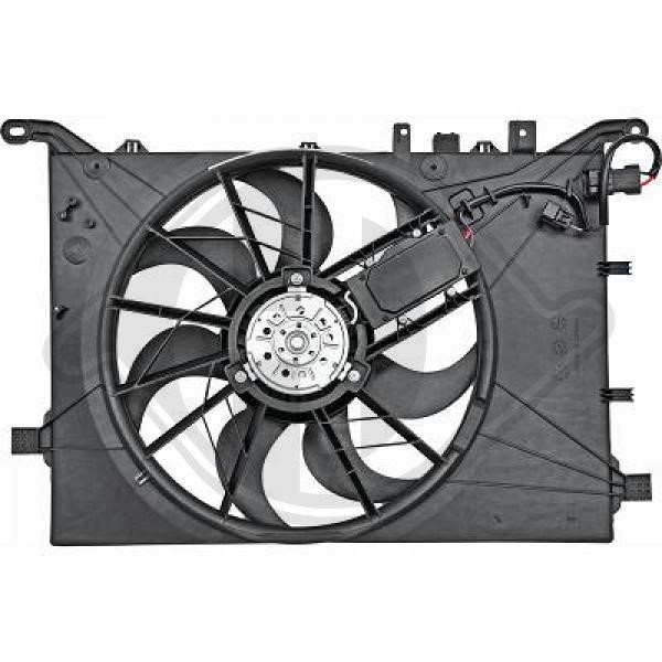Diederichs DCL1288 Engine cooling fan assembly DCL1288