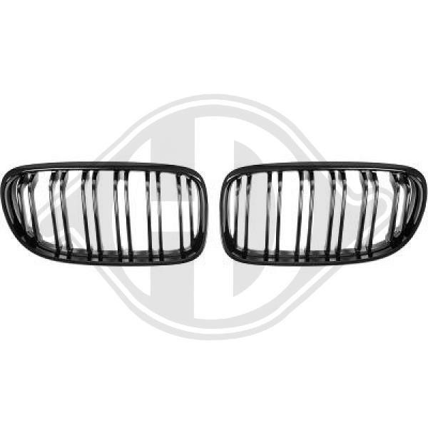 Diederichs 1216943 Radiator grilles left and right, set 1216943