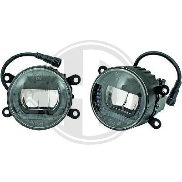 Diederichs LID10300 Fog lamp left and right, set LID10300
