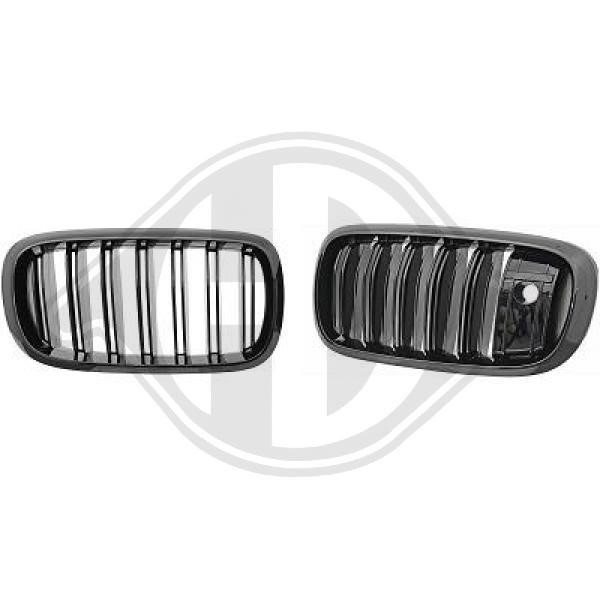 Diederichs 1293441 Radiator grilles left and right, set 1293441