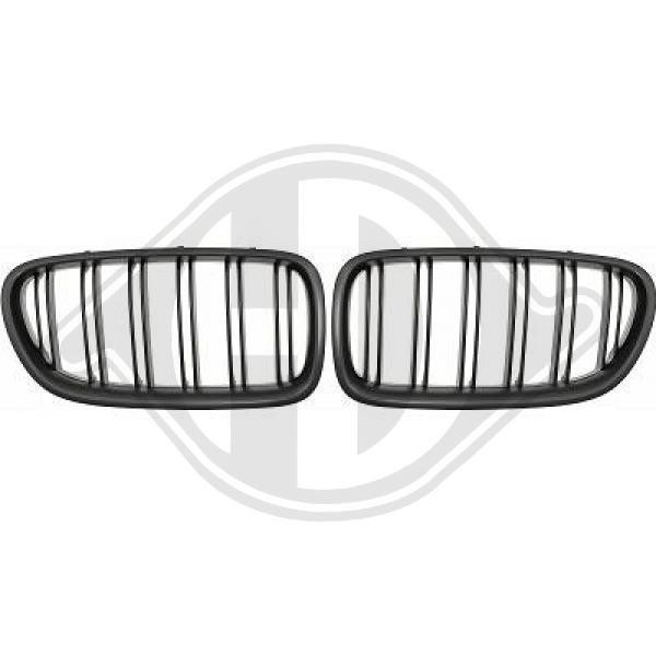 Diederichs 1225741 Radiator grilles left and right, set 1225741