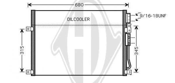 Diederichs DCC1191 Cooler Module DCC1191