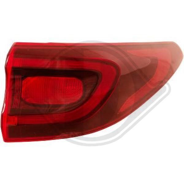 Diederichs 6523990 Tail lamp right 6523990