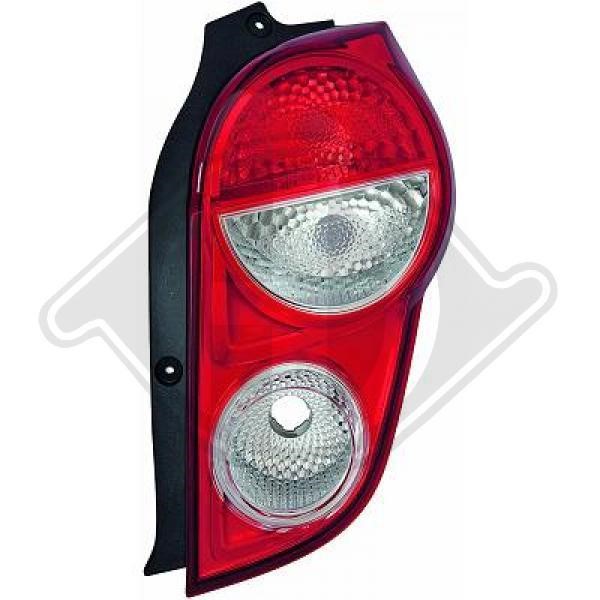 Diederichs 6933090 Tail lamp right 6933090