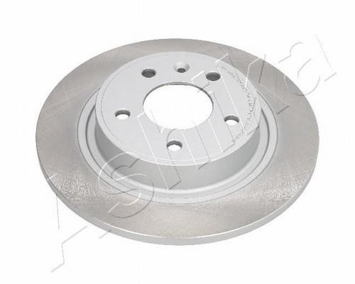 Ashika 61-0W-W07C Rear brake disc, non-ventilated 610WW07C