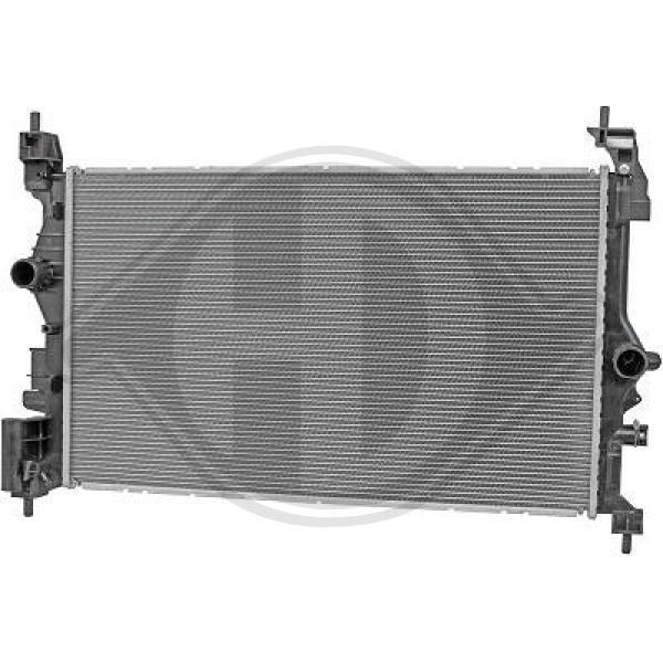 Diederichs DCM3967 Radiator, engine cooling DCM3967