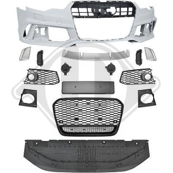 Diederichs 1028351 Front bumper 1028351