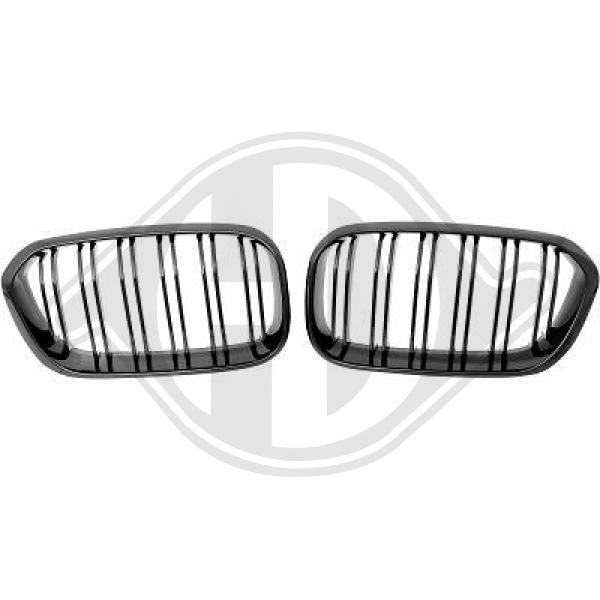 Diederichs 1281741 Radiator grilles left and right, set 1281741