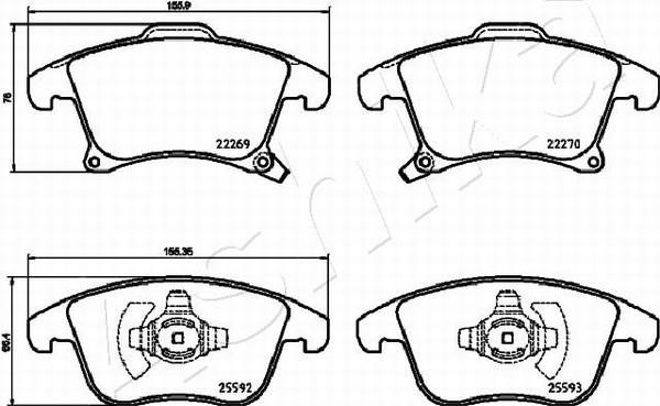 Buy Ashika 50-00-0311 at a low price in United Arab Emirates!