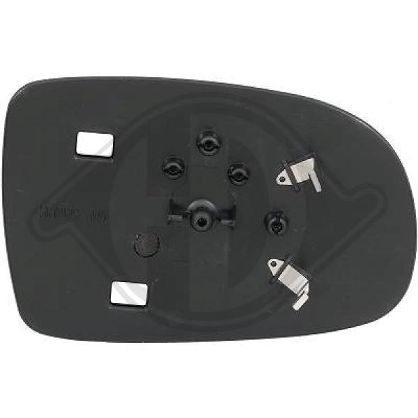 Diederichs 1813225 Left side mirror insert 1813225