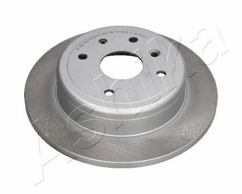 Ashika 61-0W-W04C Rear brake disc, non-ventilated 610WW04C