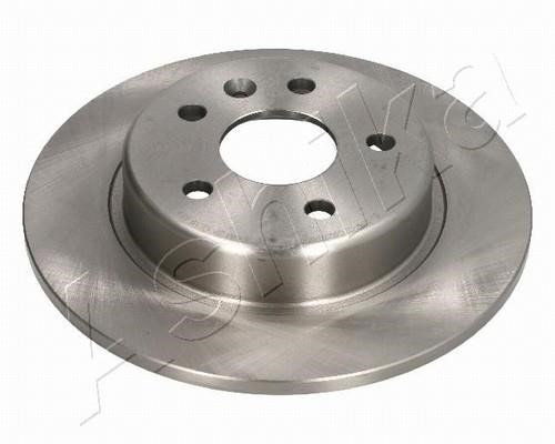 Ashika 61-00-0410 Rear brake disc, non-ventilated 61000410