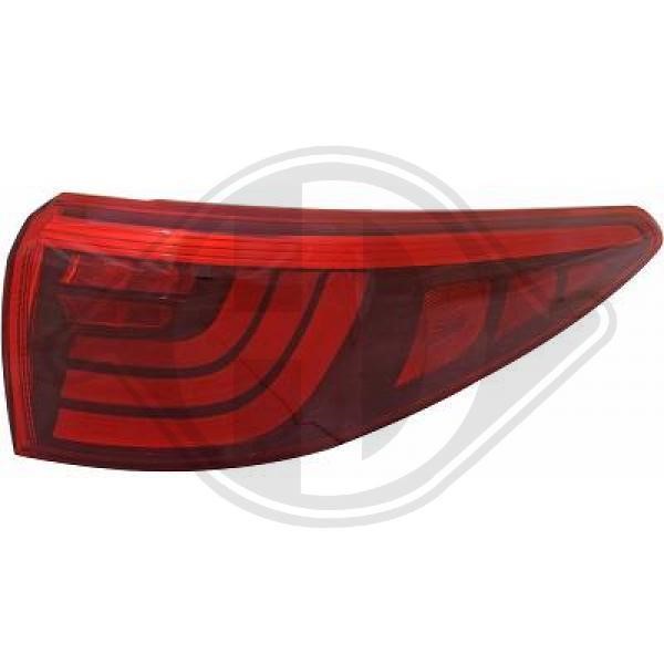 Diederichs 6523890 Tail lamp right 6523890
