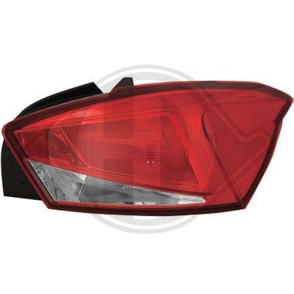 Diederichs 7428090 Tail lamp right 7428090