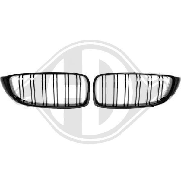 Diederichs 1245341 Radiator grilles left and right, set 1245341
