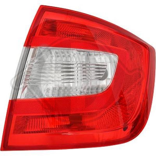 Diederichs 7825090 Tail lamp right 7825090