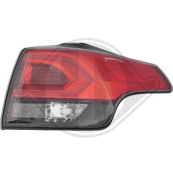 Diederichs 6687690 Tail lamp right 6687690