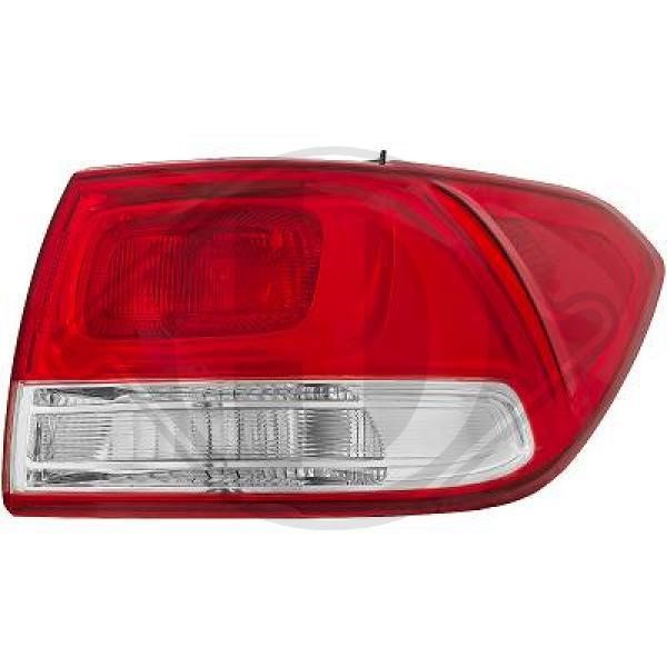 Diederichs 6587090 Tail lamp right 6587090